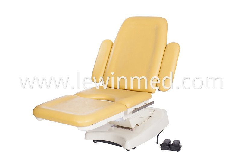 Medical instrument gynecology operating table